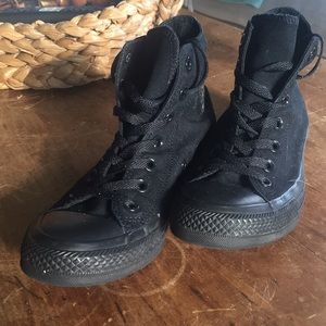 Converse all star high tops.